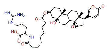 3-(N-Azelayl argininyl)-marinobufagin